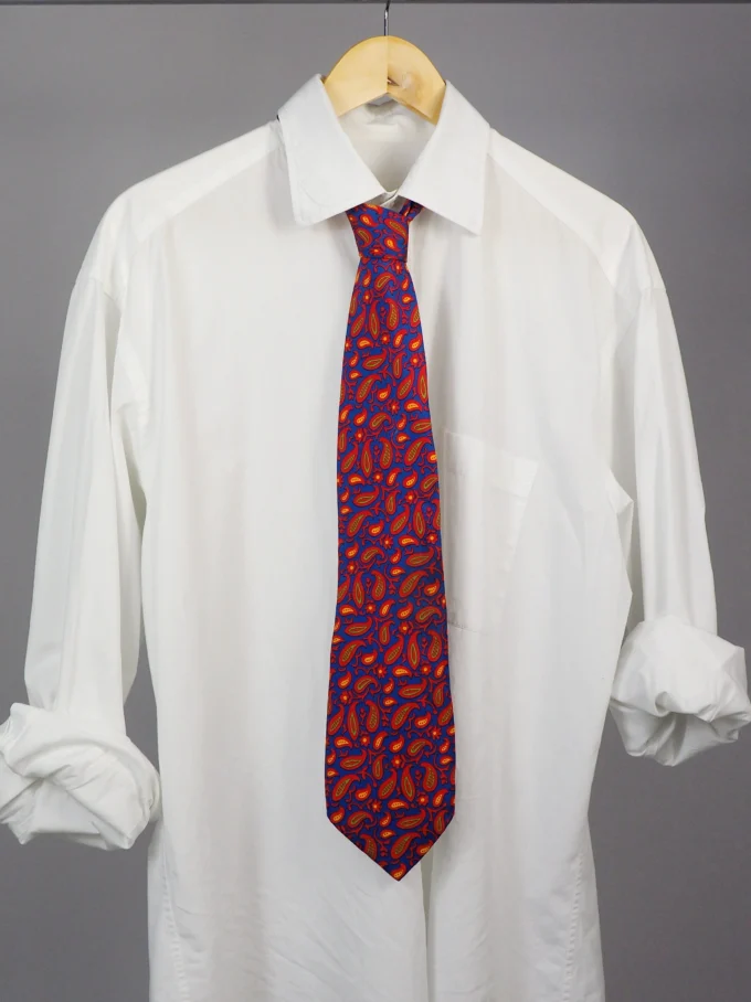 CRAVATA YVES SAINT LAURENT VINTAGE DIN MATASE