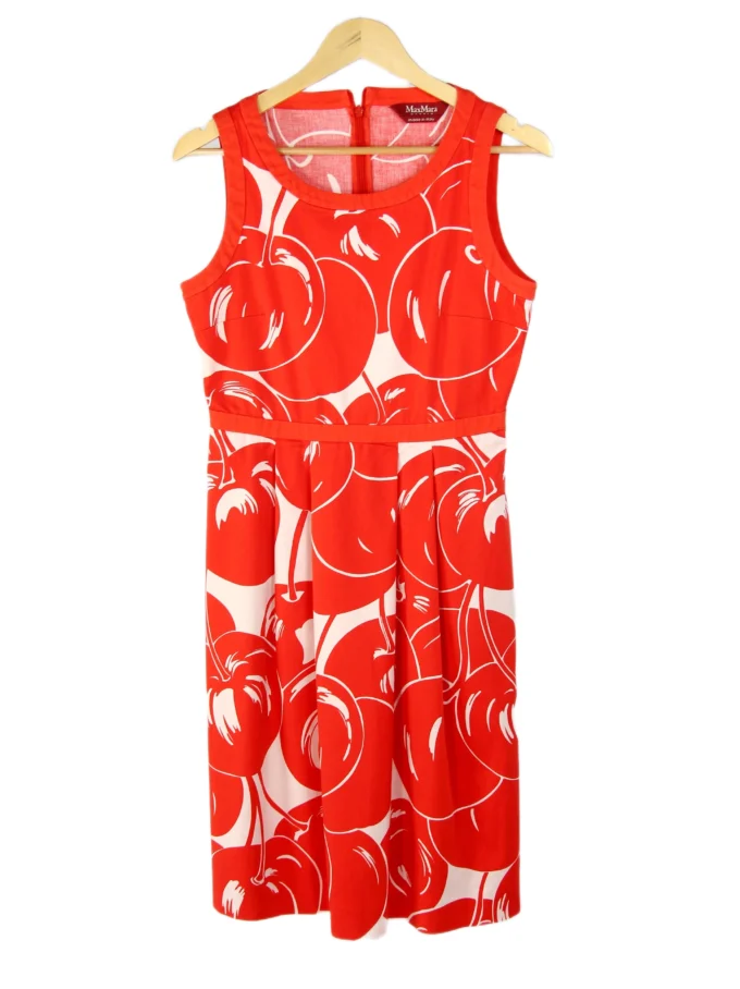 ROCHIE MAX MARA STUDIO CU PRINT GRAFIC CU CIRESE