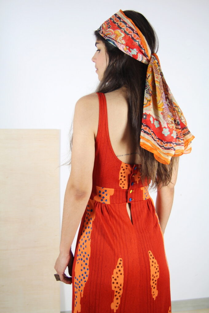 ROCHIE MAXI VINTAGE ANII 70 - imagine 8