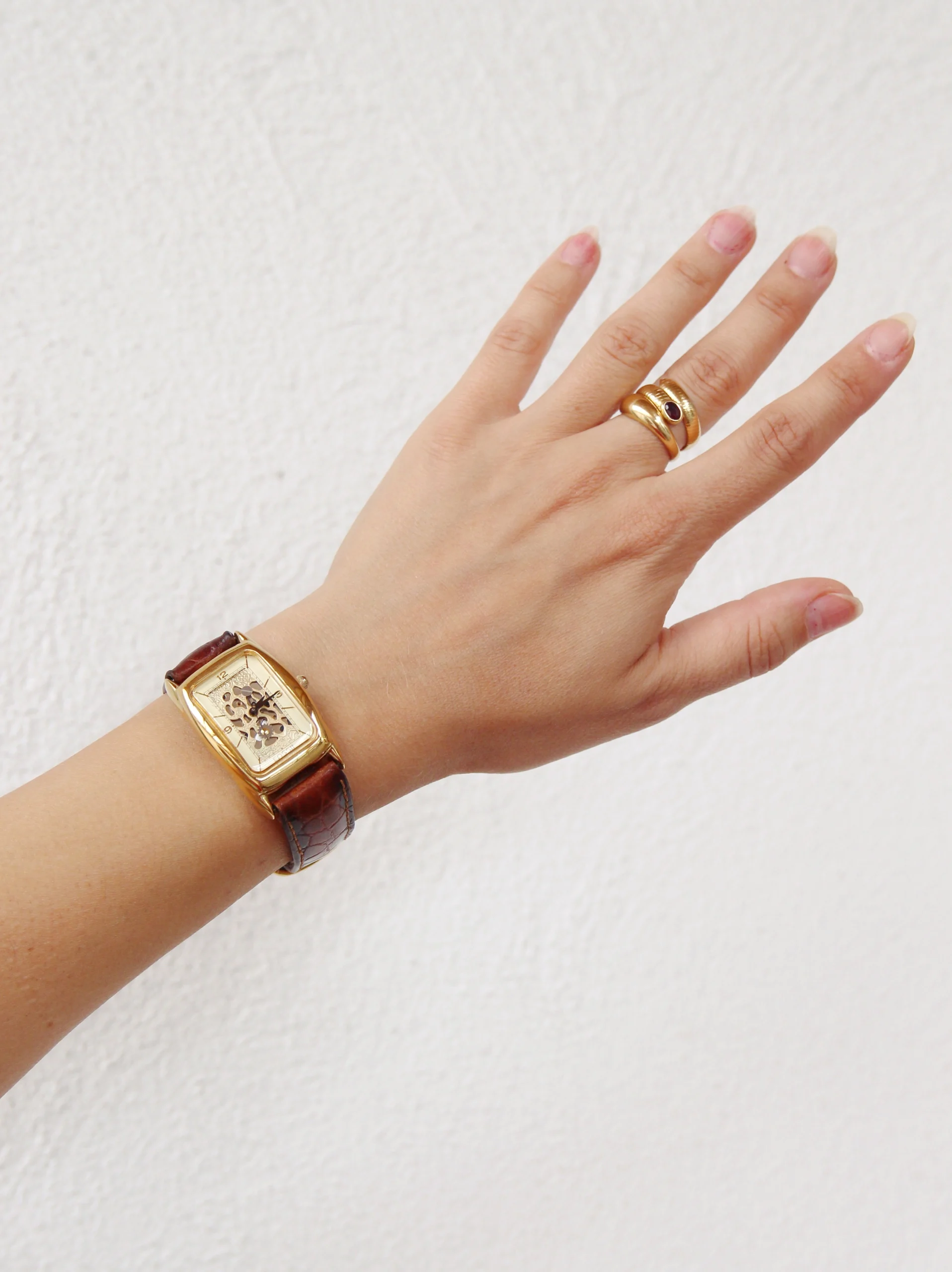 CEAS VINTAGE ANII 90 FOSSIL SKELETON - imagine 10