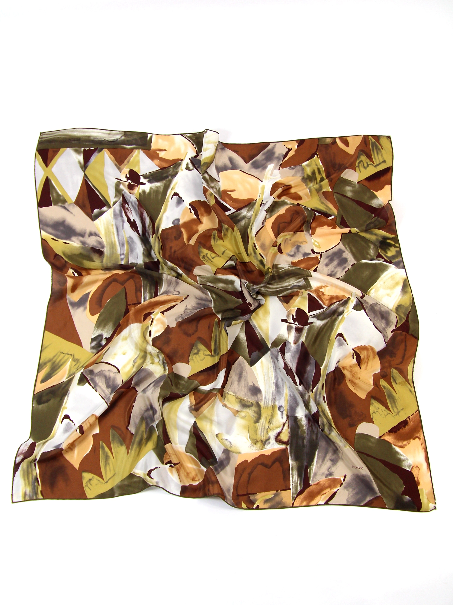ESARFA VINTAGE DIN MATASE CU IMPRIMEU ABSTRACT