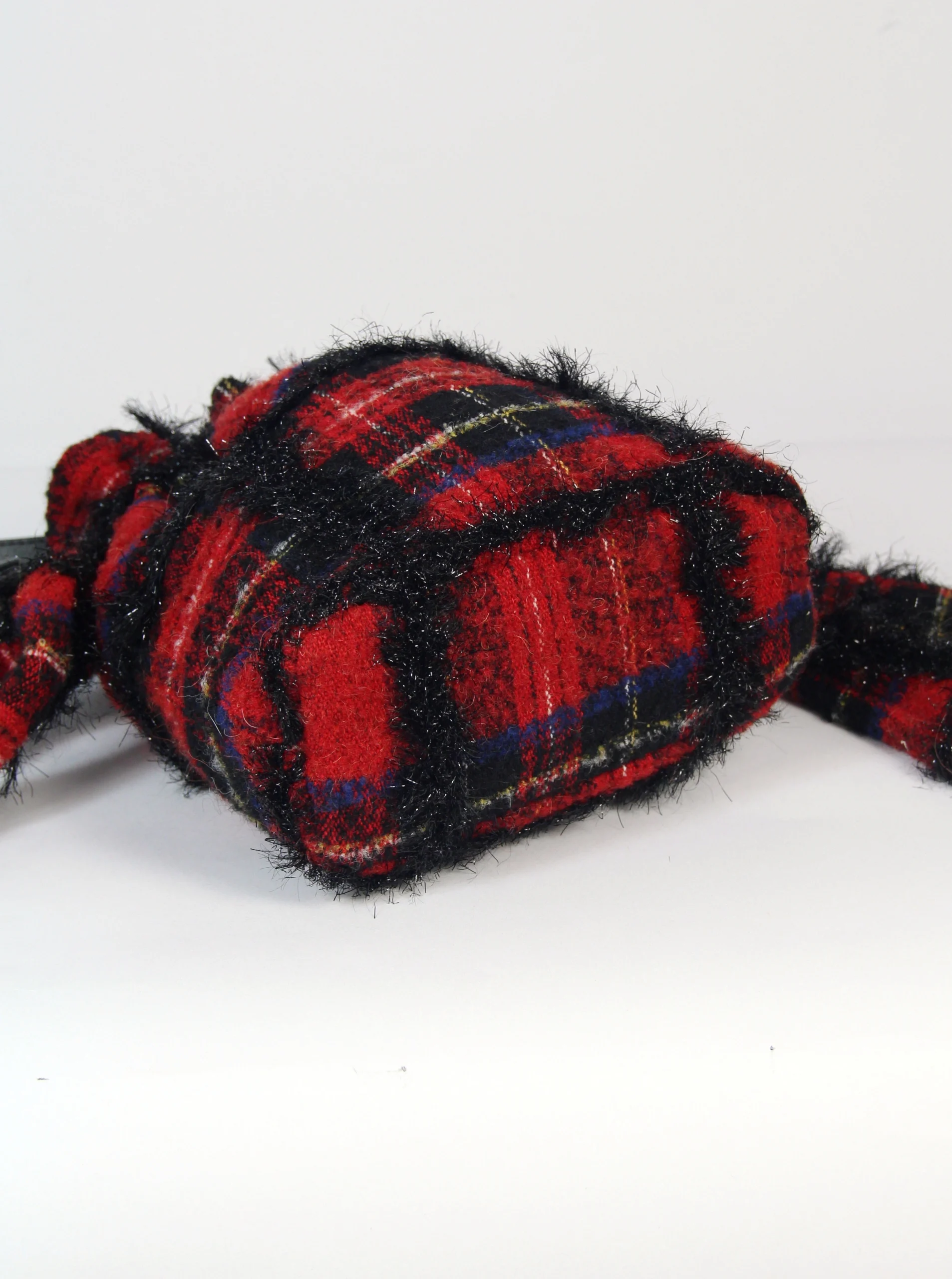 GEANTA SIMONE ROCHA TARTAN SLING BAG - imagine 7