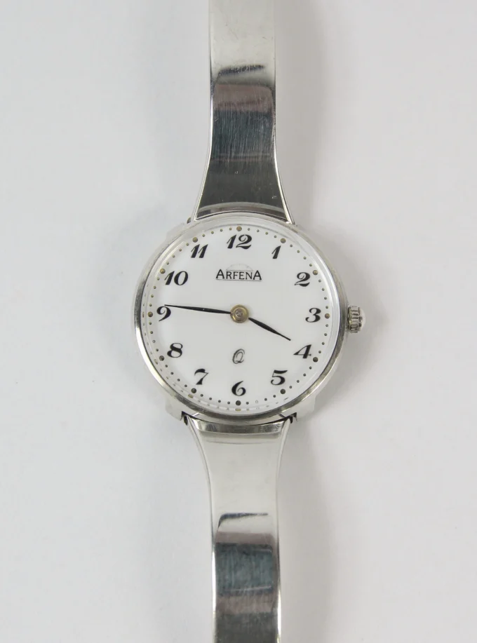 CEAS VINTAGE ARFENA QUARTZ DIN ARGINT