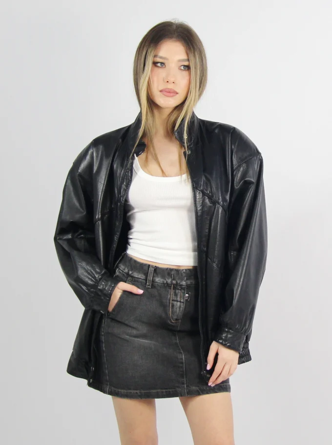 GEACA VINTAGE OVERSIZED DIN PIELE