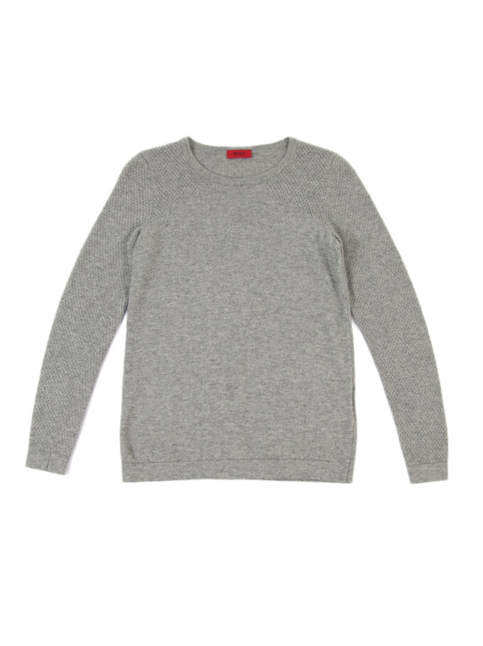 PULOVER HUGO BOSS CU PERFORATII