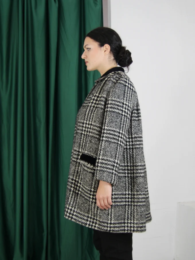 PALTON VINTAGE VALENTINO CU IMPRIMEU