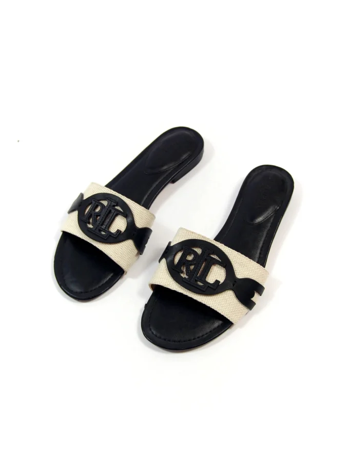 SABOTI RALPH LAUREN DIN PIELE SI CANVAS