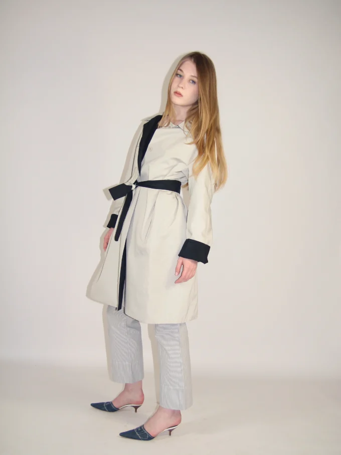 TRENCH MAX MARA REVERSIBIL BICOLOR