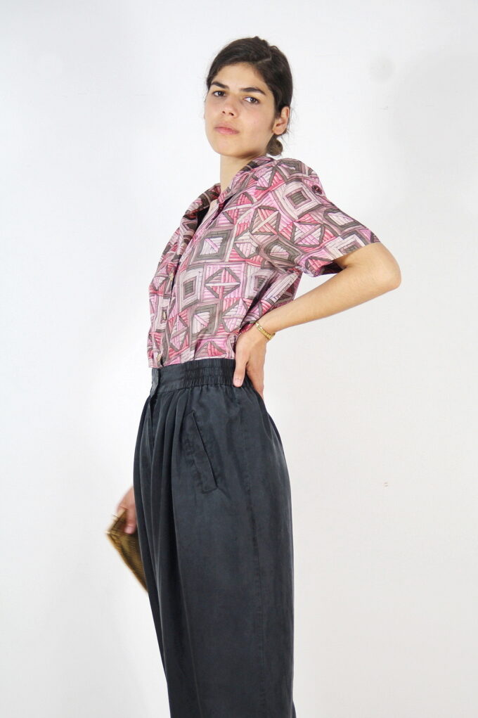 CAMASA VINTAGE MATASE IMPRIMEU GEOMETRIC