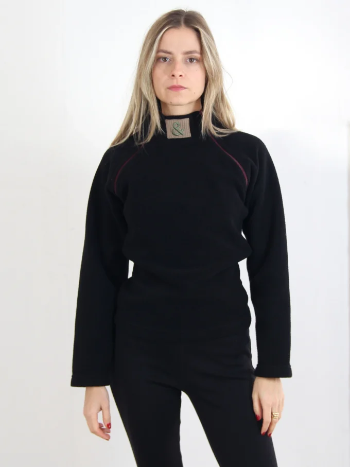 FLEECE D&G Y2K CU GULER ASIMETRIC