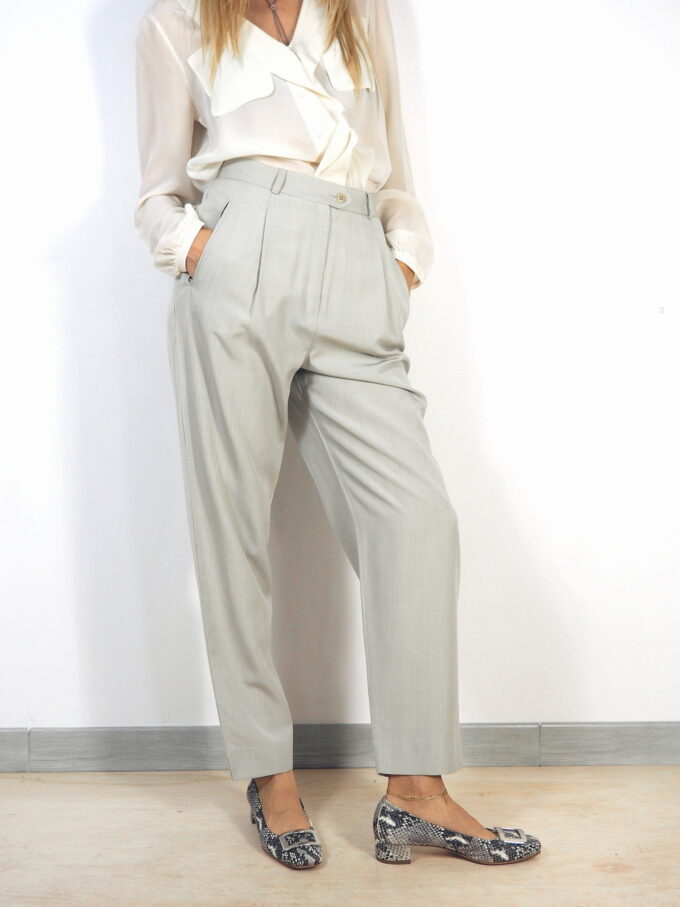 PANTALONI VINTAGE MAX MARA AMESTEC LANA