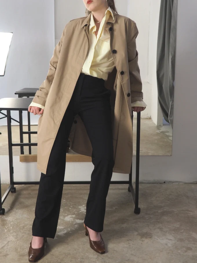 TRENCH CALVIN KLEIN CU CROI DREPT