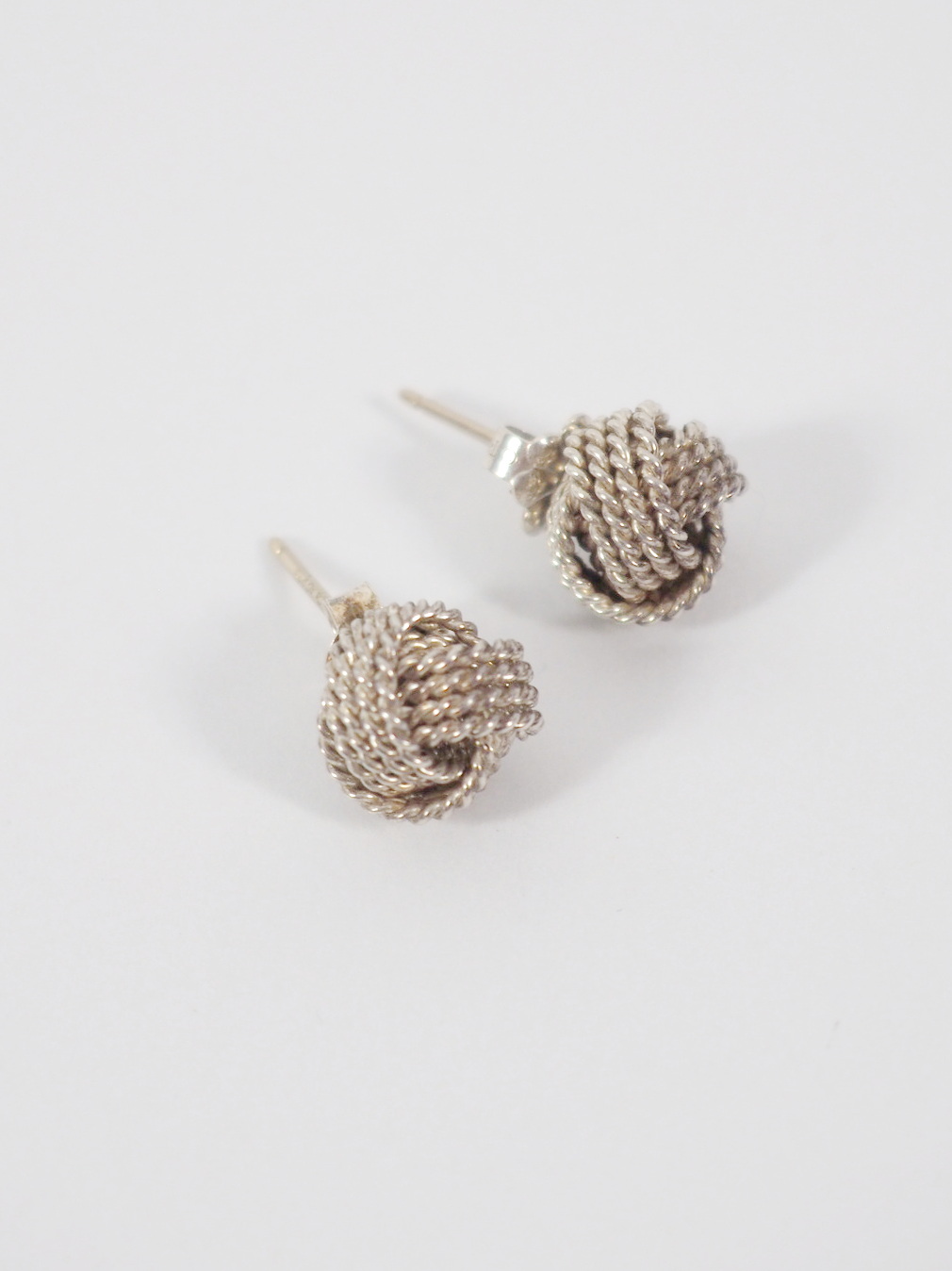 CERCEI ARGINT VINTAGE STUD IMPLETITI - imagine 4